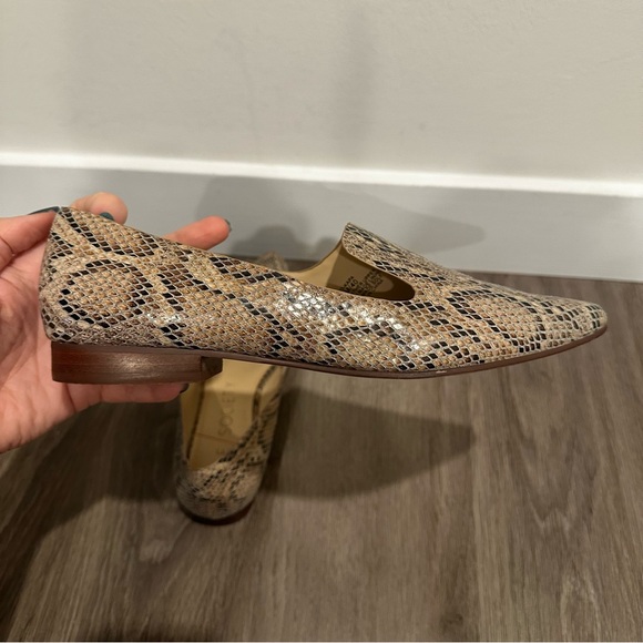 Sole Society So-Kapa Brown Snake Print Women's Loafers - Picture 6 of 9